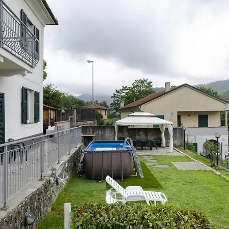 Апартаменты Altido Hill View In Campegli With Garden Castiglione Chiavarese